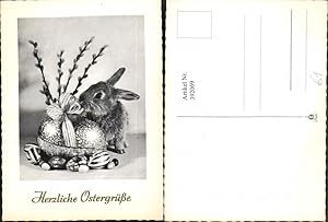 Bild des Verkufers fr 392069,Ostern Osterhase Hase Ostereier Ei Schleife Palmktzchen zum Verkauf von Versandhandel Lehenbauer