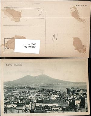 Bild des Verkufers fr 397123,Campania Napoli Neapel Panorama Totale m. Vesuv Vulkan zum Verkauf von Versandhandel Lehenbauer