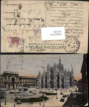 Immagine del venditore per 397220,Lombardia Milano Mailand Piazza del Duomo Dom Kirche Denkmal venduto da Versandhandel Lehenbauer