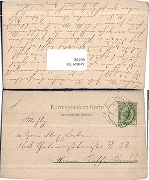 Bild des Verkufers fr 90498,Korrespondenz Karte Brunn am Gebirge m. Antwort zum Verkauf von Versandhandel Lehenbauer