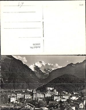 Bild des Verkufers fr 350536,Interlaken Teilansicht m. Jungfrau Bergkulisse Kt Bern zum Verkauf von Versandhandel Lehenbauer
