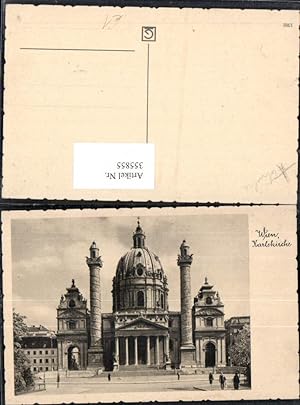 Bild des Verkufers fr 355855,Wien Karlskirche Kirche zum Verkauf von Versandhandel Lehenbauer