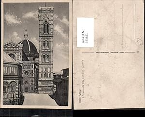 Imagen del vendedor de 353353,Toscana Firenze Florenz Il Campanile della Cattedrale Kirche Turm a la venta por Versandhandel Lehenbauer
