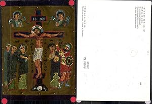 Bild des Verkufers fr 354881,Knstler Ak Die Meister 1407 Kreuzigung Byzantinisches Goldemail Kirche Georgien Religion zum Verkauf von Versandhandel Lehenbauer