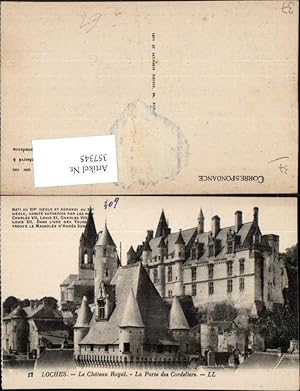 Bild des Verkufers fr 357345,Centre Indre-et-Loire Loches Le Chateau Royal La Porte des Cordeliers Schloss zum Verkauf von Versandhandel Lehenbauer