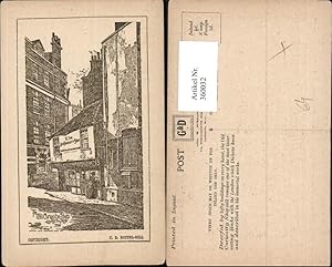 Imagen del vendedor de 360032,Knstler AK London Lincolns Inn Field Old Curiosity Shop Geschft a la venta por Versandhandel Lehenbauer