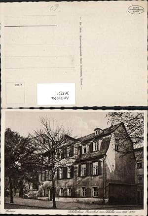 Bild des Verkufers fr 365274,Weimar Schillerhaus Haus zum Verkauf von Versandhandel Lehenbauer