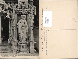 Seller image for 367982,Rhone-Alpes Ain Bourg-en-Bresse Eglise de Brou Figure Mausolee Philibert-le-Beau Statue for sale by Versandhandel Lehenbauer