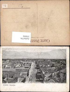 Image du vendeur pour 370956,Campania Napoli Pompeji Pompei Panorama Teilansicht mis en vente par Versandhandel Lehenbauer