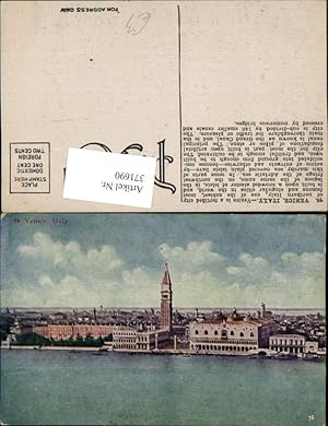 Immagine del venditore per 371690,Veneto Venezia Venedig Venice Teilansicht Dogenpalast Turm venduto da Versandhandel Lehenbauer