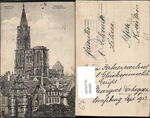 Image du vendeur pour 385609,Elsass Bas-Rhin Straburg Strasbourg Cathedrale Mnster Kirche mis en vente par Versandhandel Lehenbauer