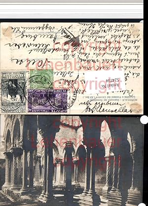 Seller image for 524734,Sicilia Palermo Monreale Convento di Benedittini Loggetta Fontana Arkaden for sale by Versandhandel Lehenbauer