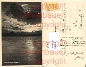 Seller image for 538313,Foto-AK Abend am Wrthersee Maria Wrth for sale by Versandhandel Lehenbauer