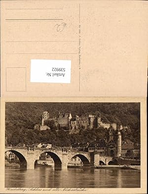 Imagen del vendedor de 539922,Heidelberg Schloss u. Alte Neckarbrcke Brcke a la venta por Versandhandel Lehenbauer