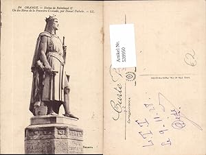 Bild des Verkufers fr 539950,Orange Statue de Raimbaud II Ritter Monument zum Verkauf von Versandhandel Lehenbauer