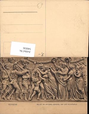 Seller image for 540036,Niederwald Relief Nationaldenkmal Heimkehr Statue Monument for sale by Versandhandel Lehenbauer