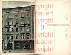 Seller image for 542057,Salzburg Stadt Mozart haus for sale by Versandhandel Lehenbauer