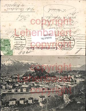 Bild des Verkufers fr 542199,Salzburg vom kapuzinerberg zum Verkauf von Versandhandel Lehenbauer