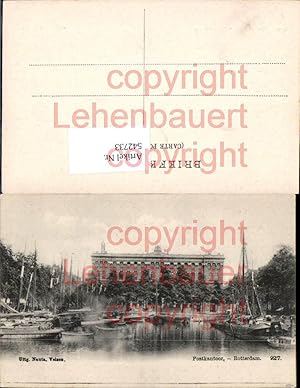 Bild des Verkufers fr 542733,Netherlands Rotterdam Postkantoor Postamt Post Segelschiffe Schiffe zum Verkauf von Versandhandel Lehenbauer