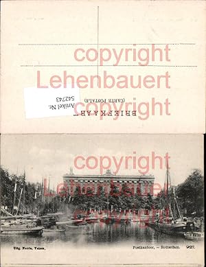 Seller image for 542743,Netherlands Rotterdam Postkantoor Postamt Post Segelschiffe Schiffe for sale by Versandhandel Lehenbauer