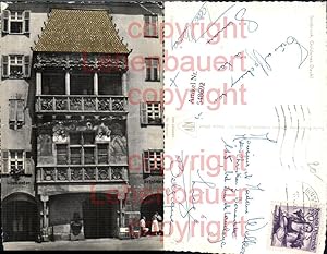 Bild des Verkufers fr 548692,Innsbruck Goldenes Dachl Herzog Friedrich Strae zum Verkauf von Versandhandel Lehenbauer