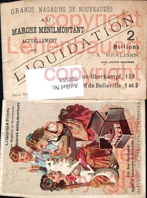 Bild des Verkäufers für 550553,Sammelbild Liquidation Katze Alkohol Humor Paris zum Verkauf von Versandhandel Lehenbauer