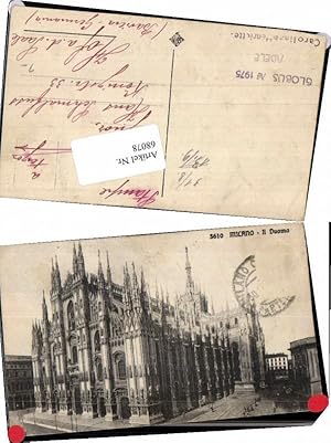 Bild des Verkufers fr 68078,MIlano Milan Duomo zum Verkauf von Versandhandel Lehenbauer