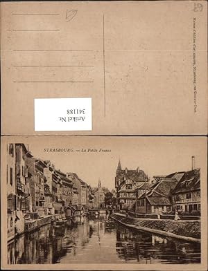 Image du vendeur pour 341188,Elsass Bas-Rhin Strasbourg Straburg La Petite France Kanal mis en vente par Versandhandel Lehenbauer