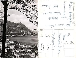 Seller image for 350894,Lugano Teilansicht m. Monte Bre Kt Tessin for sale by Versandhandel Lehenbauer