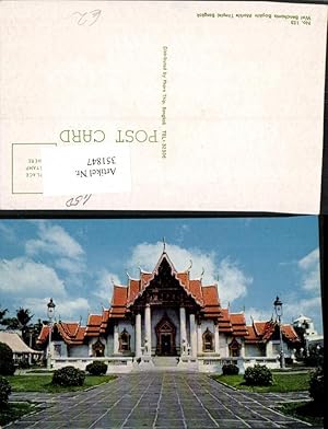 Bild des Verkufers fr 351847,Thailand Bangkok Marble Temple Wat Benchama Bophitr Tempel zum Verkauf von Versandhandel Lehenbauer