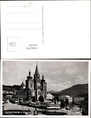 Seller image for 352129,Mariazell Basilika Kirche u. Hauptplatz for sale by Versandhandel Lehenbauer
