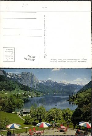 Seller image for 352532,Grundlsee Teilansicht m. Backenstein u. Totem Gebirge Bergkulisse for sale by Versandhandel Lehenbauer