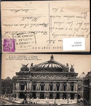 Bild des Verkufers fr 355833,Paris Opera Oper zum Verkauf von Versandhandel Lehenbauer