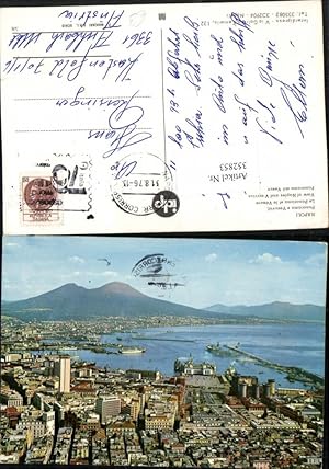 Bild des Verkufers fr 352853,Campania Napoli Neapel Panorama e Vesuvio Totale m. Vesuv Vulkan zum Verkauf von Versandhandel Lehenbauer