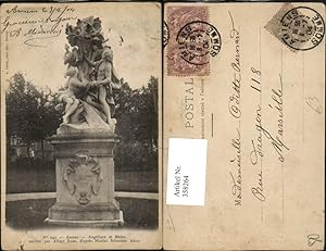 Image du vendeur pour 358264,Picardie Somme Amiens Angelique et Medor Statue mis en vente par Versandhandel Lehenbauer