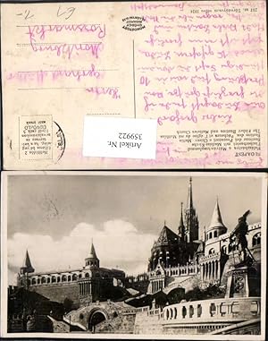 Image du vendeur pour 359922,Hungary Budapest Halaszbastya a Matyas-templommal Fischerbastei m. Kirche mis en vente par Versandhandel Lehenbauer