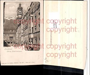 Image du vendeur pour 489519,Innsbruck Herzog Friedrichstrae Goldenes Dachl pub C.A. Czichna 193/21 mis en vente par Versandhandel Lehenbauer