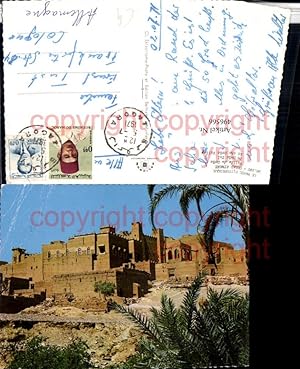 496566,Morocco Oulad Atmane Vallee du Draa Tal Festung