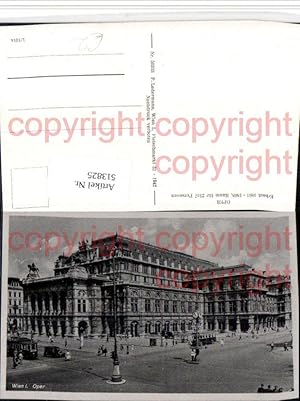 Bild des Verkufers fr 513825,Wien Oper Gebude zum Verkauf von Versandhandel Lehenbauer