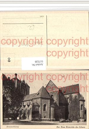 Bild des Verkufers fr 517539,Braunschweig Dom Kirche Heinrichs des Lwen zum Verkauf von Versandhandel Lehenbauer