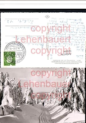 Image du vendeur pour 523294,Hahnenklee Bockswiese bei Goslar Oberharz Wanderweg langlaufen mis en vente par Versandhandel Lehenbauer