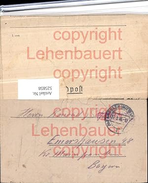 Bild des Verkufers fr 525858,WK 2 Feldpost Ansbach n. Ermershausen Hofheim Ebern zum Verkauf von Versandhandel Lehenbauer