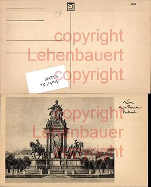 Bild des Verkufers fr 534945,Wien Innere Stadt Maria Theresia Denkmal zum Verkauf von Versandhandel Lehenbauer