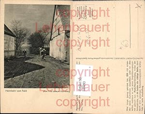 Seller image for 536093,Landwirtschaft Bauern Heimkehr vom Feld for sale by Versandhandel Lehenbauer