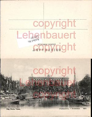 Seller image for 542737,Netherlands Rotterdam Postkantoor Postamt Post Segelschiffe Schiffe for sale by Versandhandel Lehenbauer