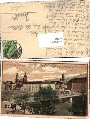 Seller image for 61087,Innsbruck Innbrcke 1914 for sale by Versandhandel Lehenbauer