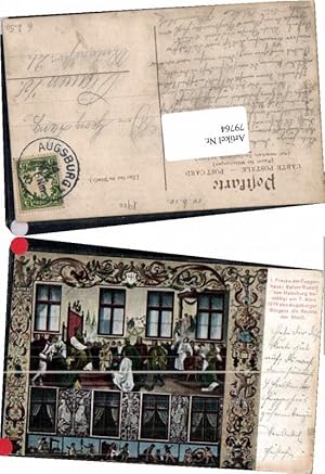 Bild des Verkufers fr 79764,Augsburg Fuggerhaus Habsburg zum Verkauf von Versandhandel Lehenbauer