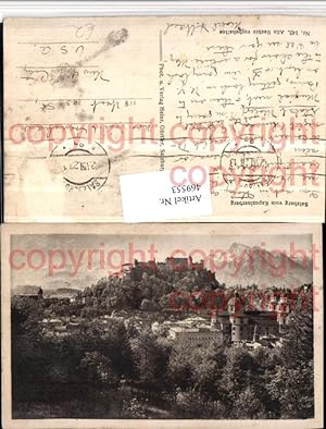 Bild des Verkufers fr 469553,Salzburg Teilansicht m. Festung vom Kapuzinerberg zum Verkauf von Versandhandel Lehenbauer