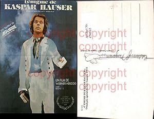 Bild des Verkufers fr 474165,Film Reklame Kaspar Hauser Werner Herzog Bruno S. 1975 Cannes zum Verkauf von Versandhandel Lehenbauer