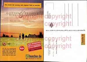 Seller image for 474271,Film Reklame Gottes Werk & Teufels Beitrag John Irving for sale by Versandhandel Lehenbauer